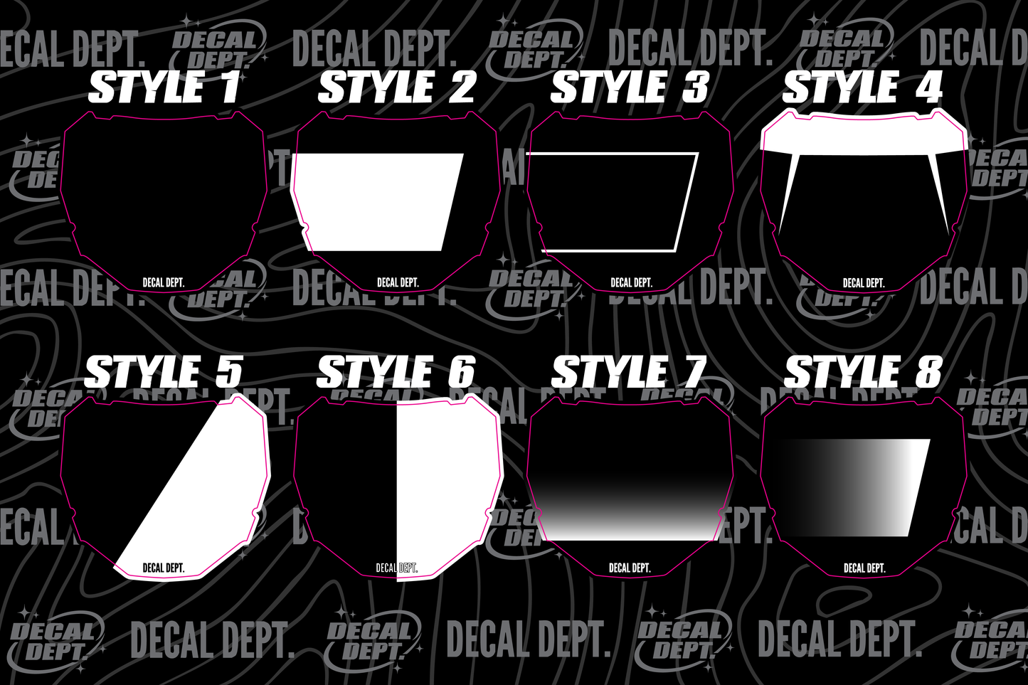 Custom ODI Plate Decal