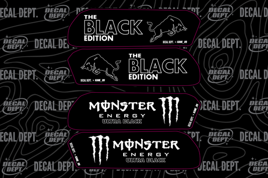 Energy Edition Ridstar Battery Decals