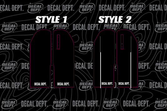 Custom RTR Fork Guard Decal