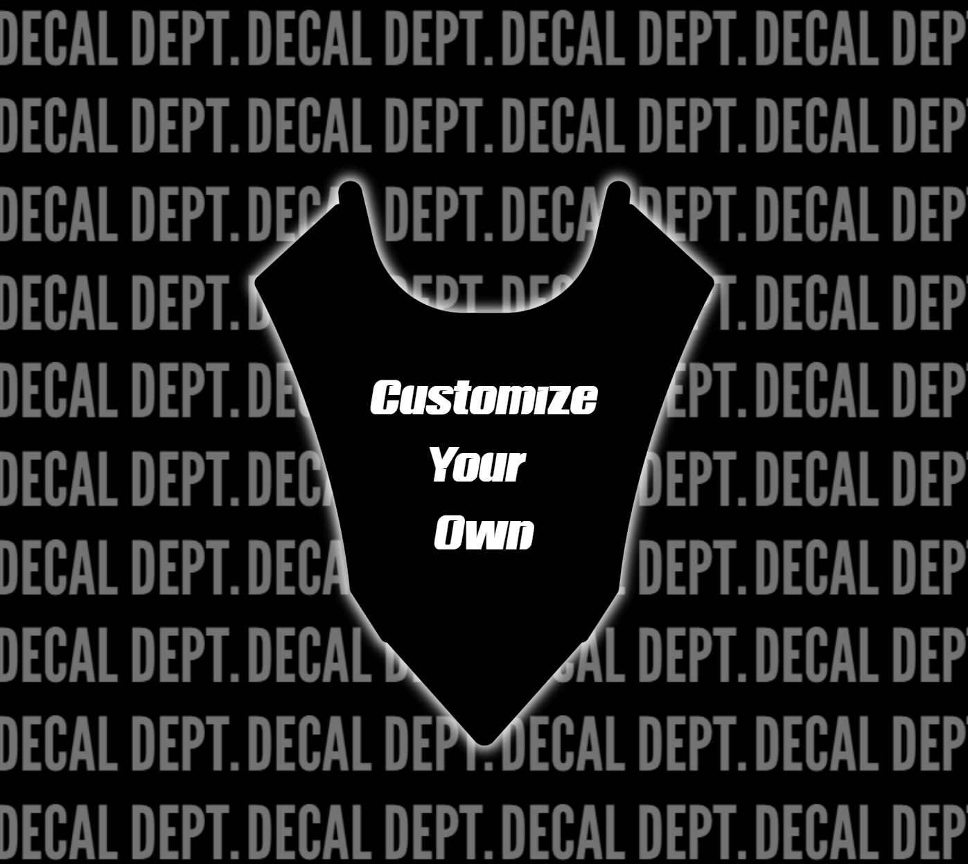 RTR Rear Fender Decal