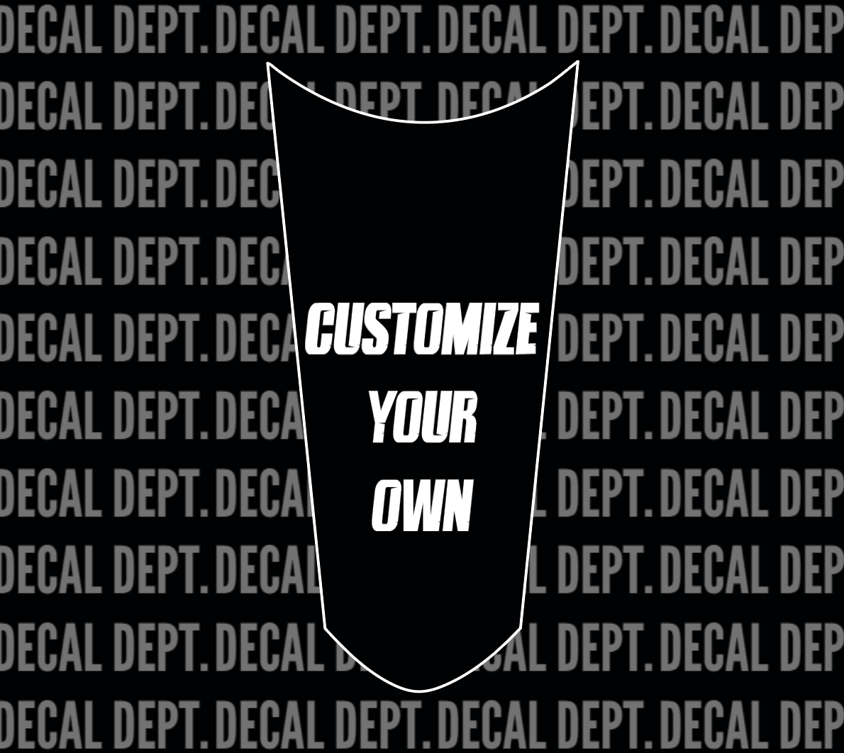 Soleil Supplies Rear Fender Decal