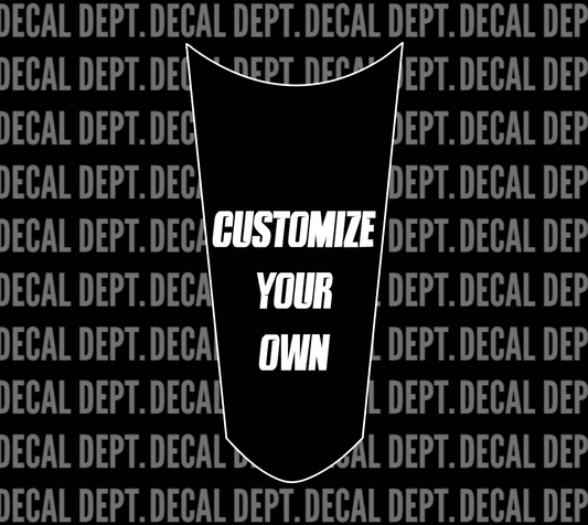 Soleil Supplies Rear Fender Decal