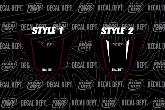 Custom Talaria OEM Short Rear Fender Decal