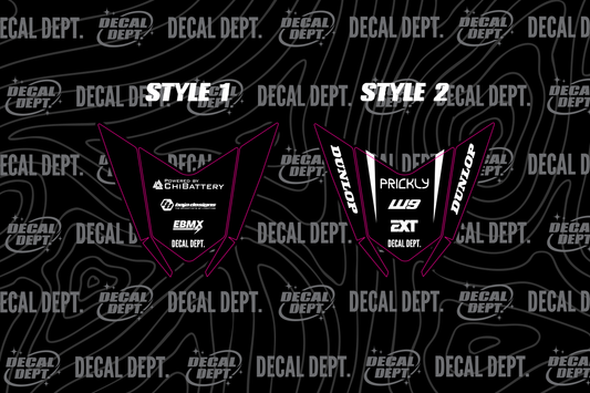 Talaria Sting Rear Fender Decal
