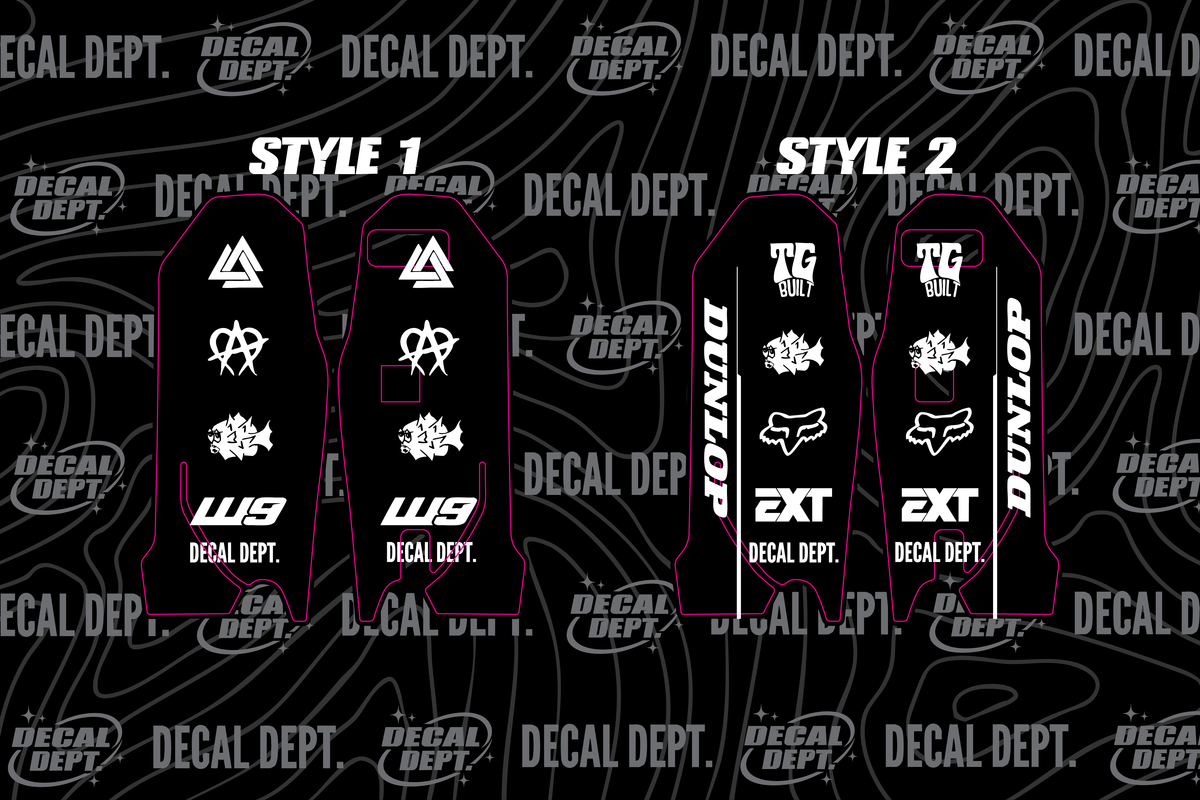 Ultra Bee Fork Guard Decal