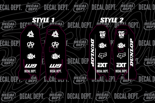 Ultra Bee Fork Guard Decal