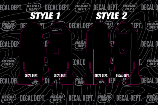 Custom Ultra Bee Fork Guard Decal