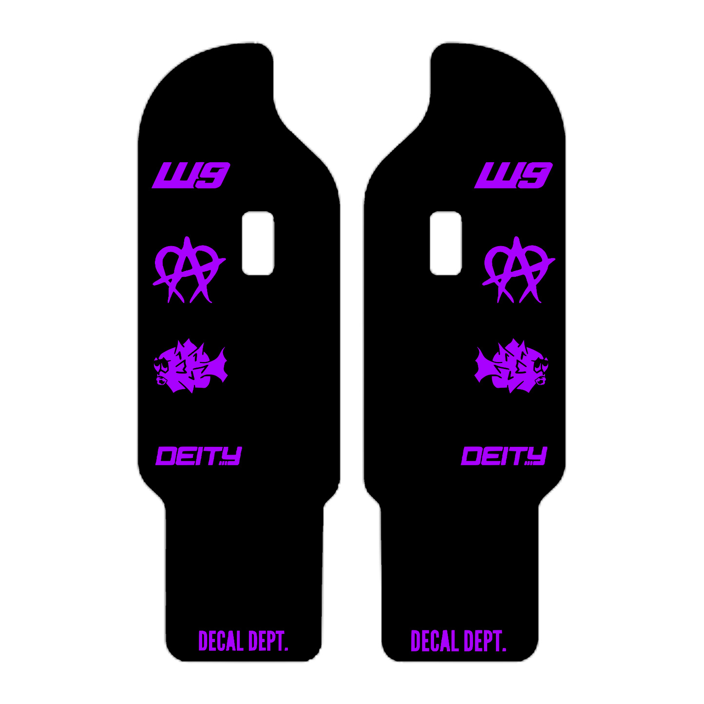 DNM Fork Guard Decal