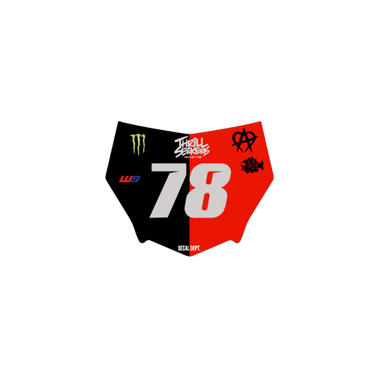 Motocutz Plate Decal