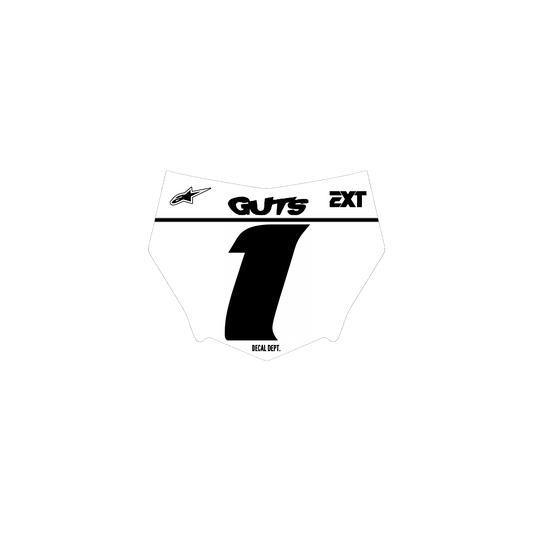 Motocutz Plate Decal