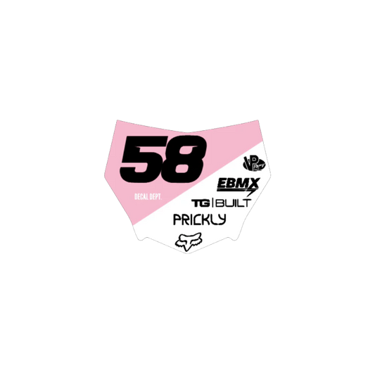 Motocutz Plate Decal