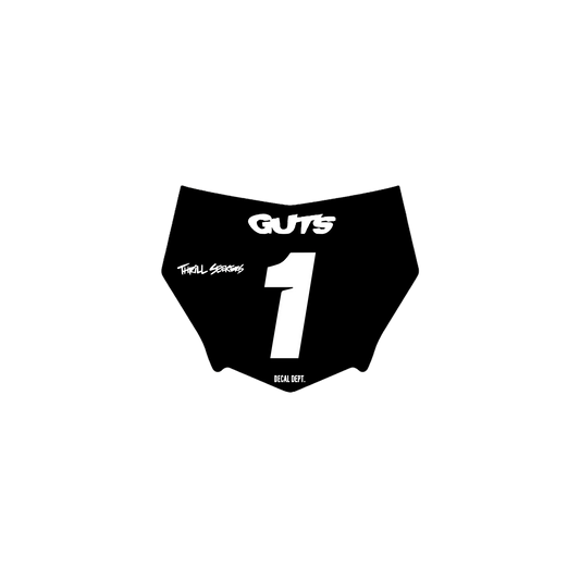 Motocutz Plate Decal