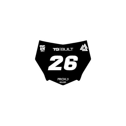Motocutz Plate Decal