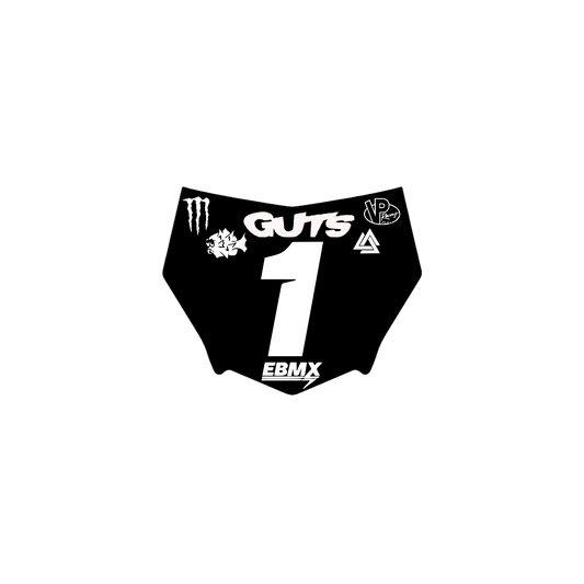 Motocutz Plate Decal