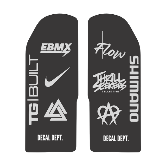 RTR Fork Guard Decal