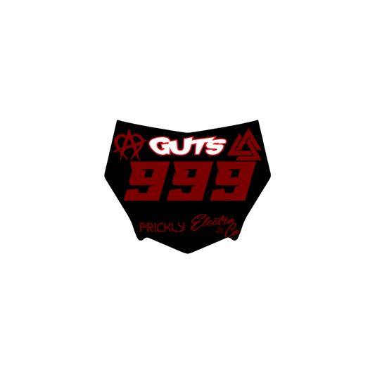 Motocutz Plate Decal