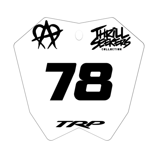 RTR Plate Decal