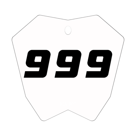 RTR Plate Decal