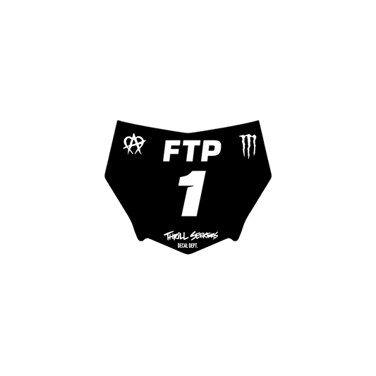Motocutz Plate Decal