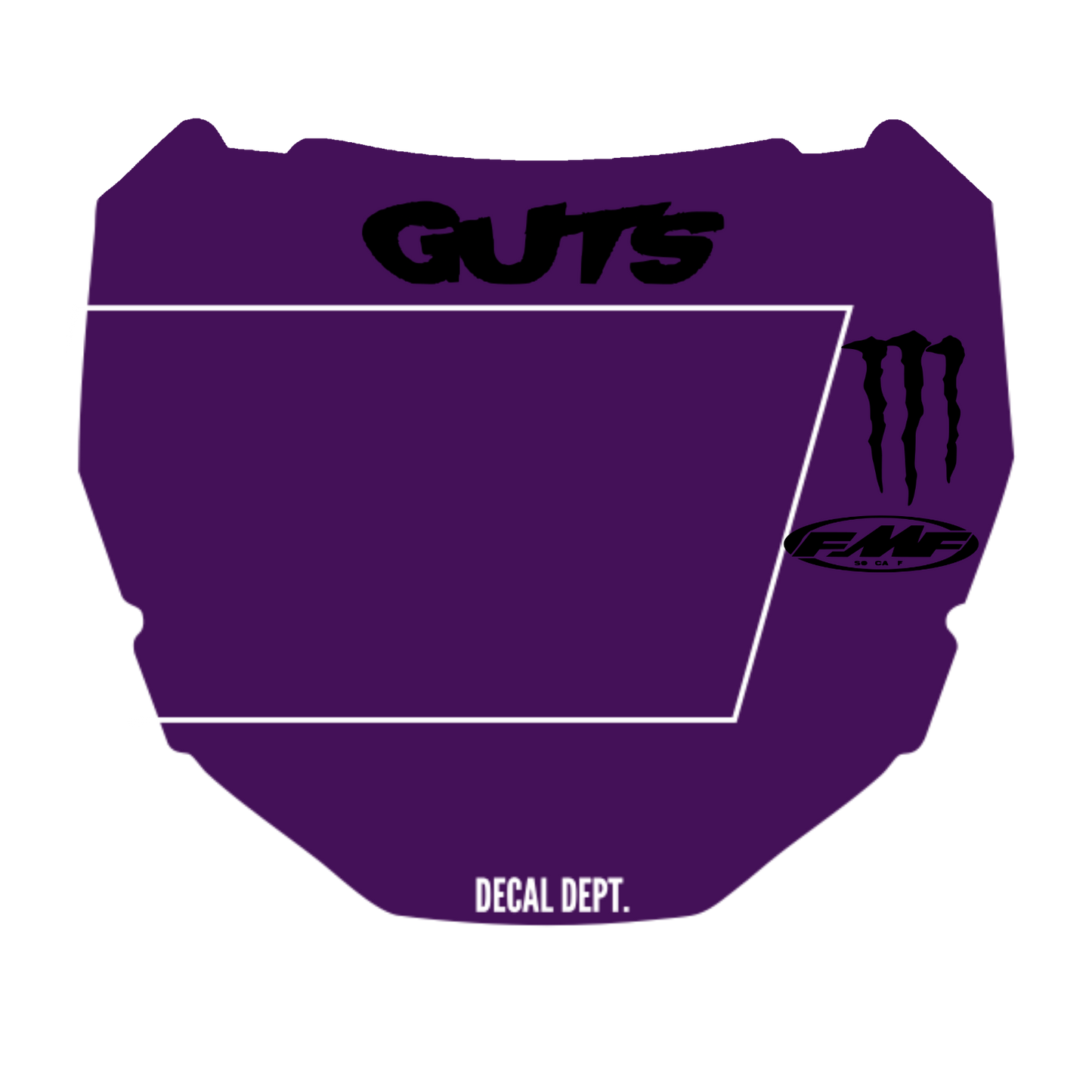 ODI Plate Decal