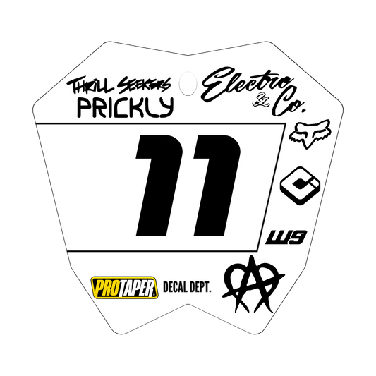 RTR Plate Decal