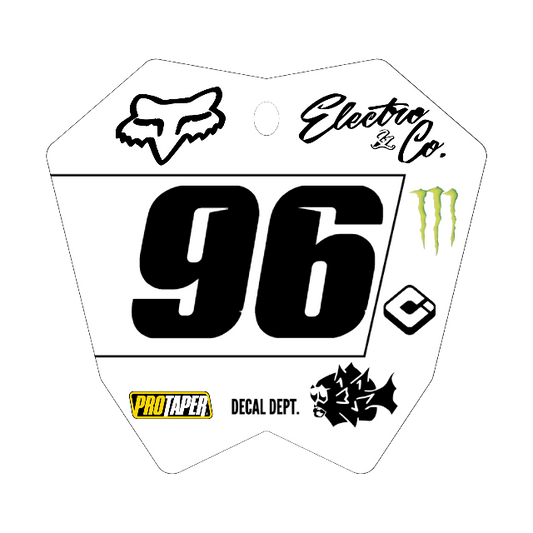 RTR Plate Decal