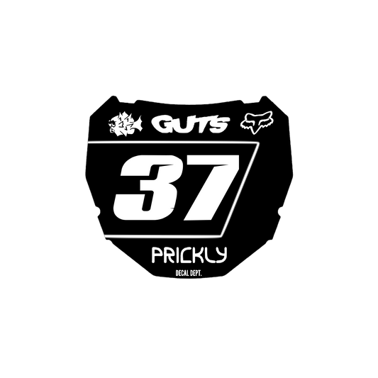 ODI Plate Decal