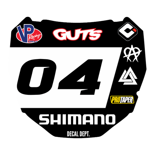 ODI Plate Decal