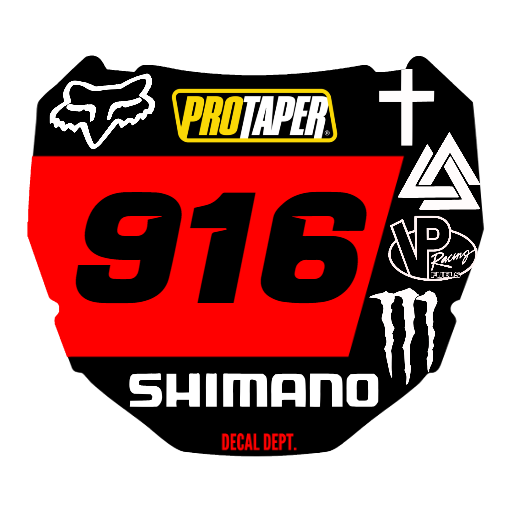 ODI Plate Decal