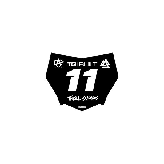 Motocutz Plate Decal
