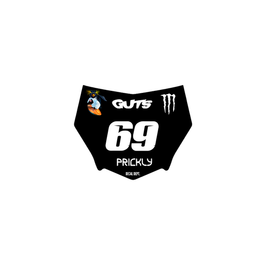 Motocutz Plate Decal
