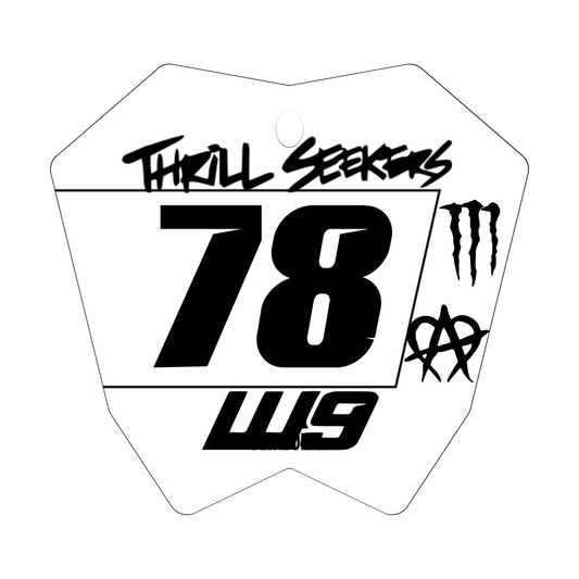 RTR Plate Decal