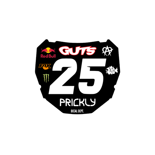 ODI Plate Decal