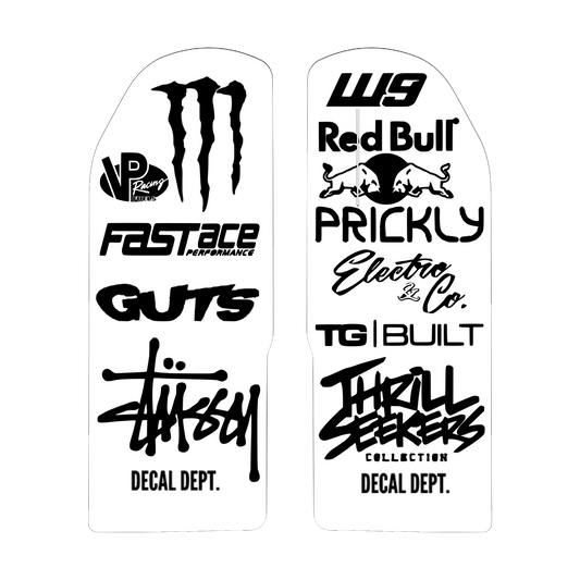 RTR Fork Guard Decal
