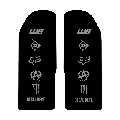 RTR Fork Guard Decal
