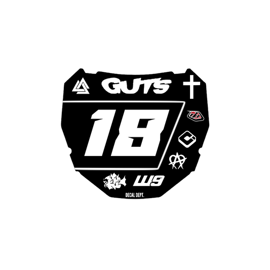 ODI Plate Decal