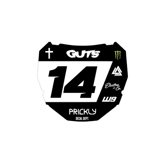 ODI Plate Decal