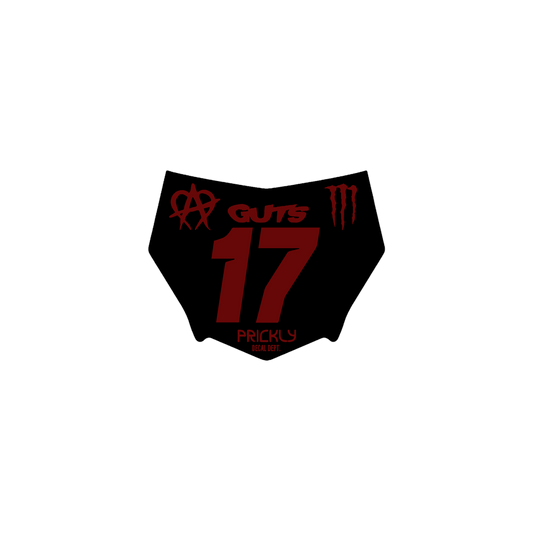 Motocutz Plate Decal