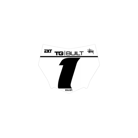 Motocutz Plate Decal