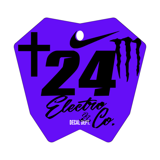 RTR Plate Decal