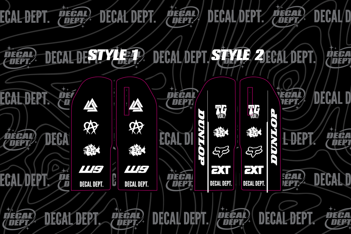 RTR Fork Guard Decal