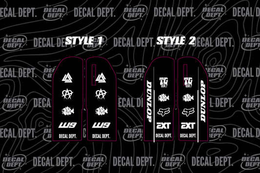 RTR Fork Guard Decal